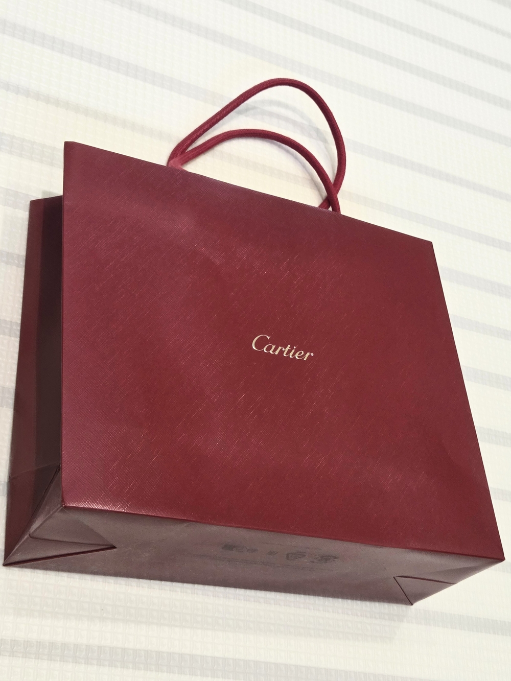 Cartier Watch Gift Bag